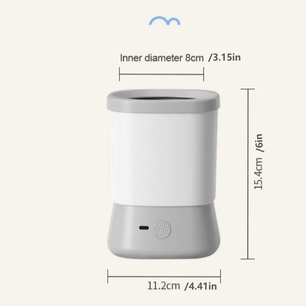 EURO VIBE Automatic Pet Paw Cleaner | Dog & Cat Foot Washer