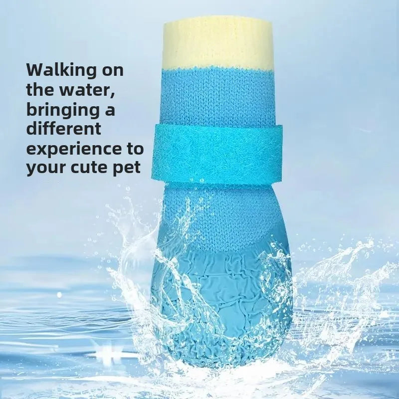 EURO VIBE Waterproof Dog Boots | Anti-Slip Pet Shoes