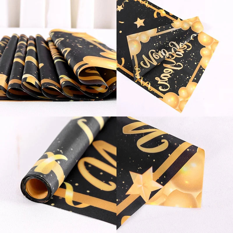 New Year 2026 Table Runner – Party Table Decor UK | EURO VIBE