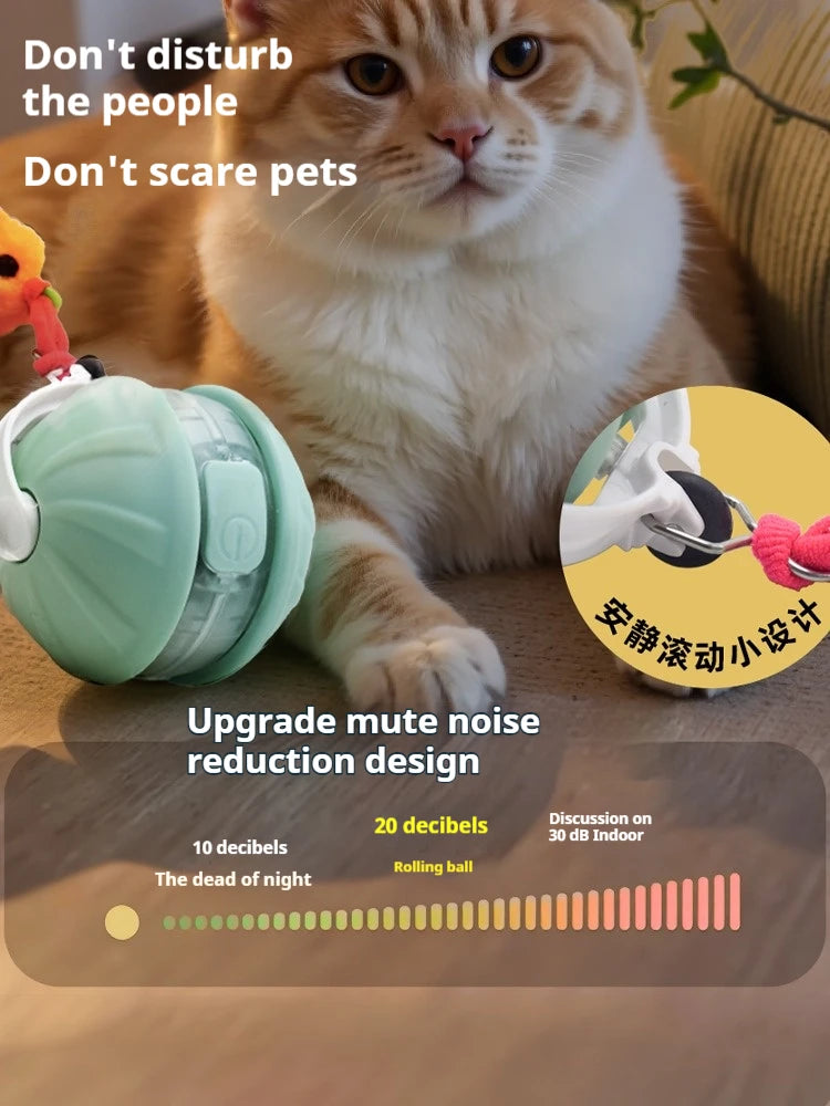Cat Infrared Interactive Ball Toy for Cats | EURO VIBE UK