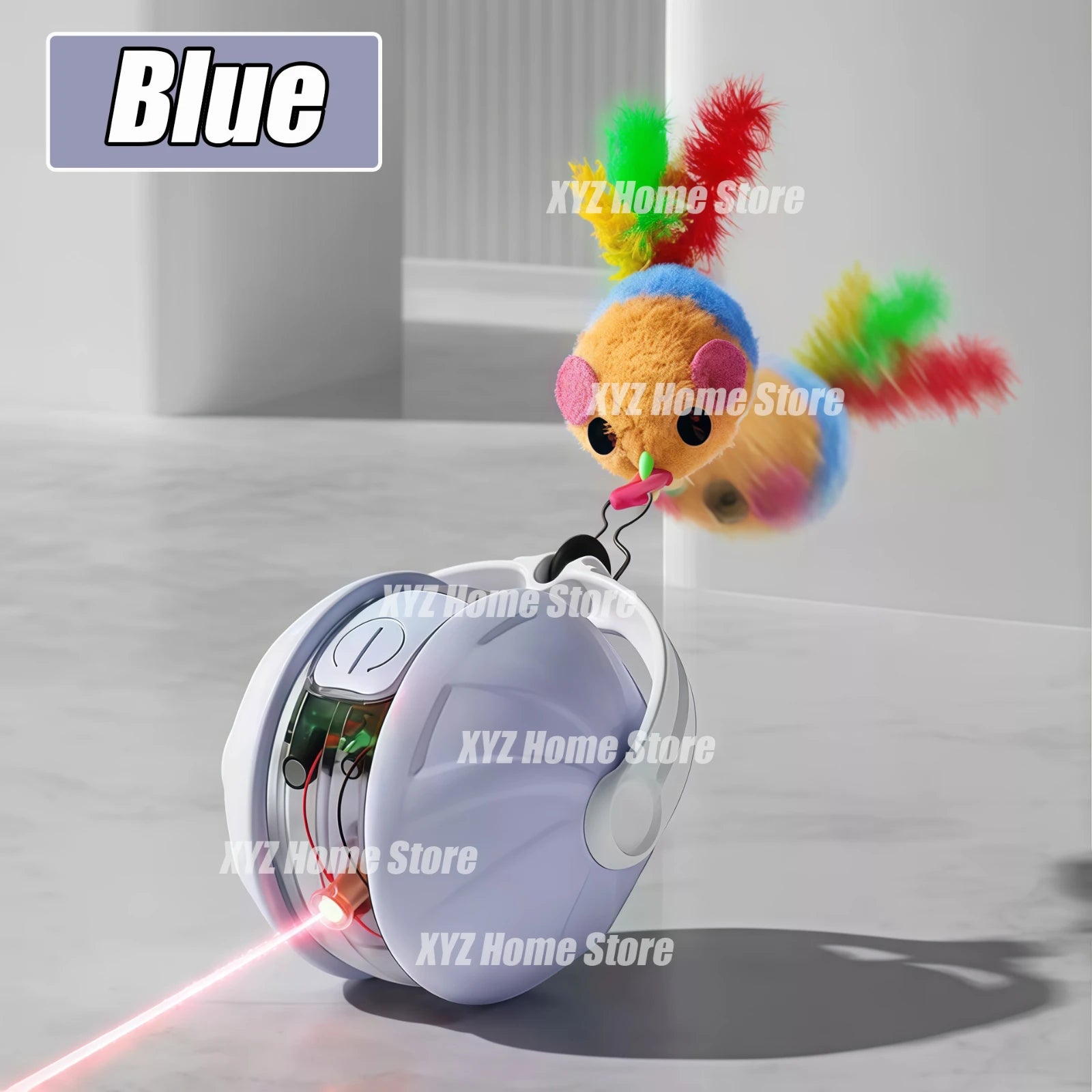 Cat Infrared Interactive Ball Toy for Cats | EURO VIBE UK