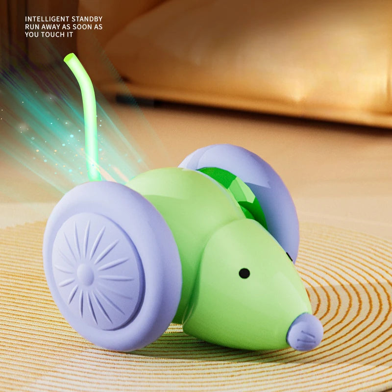 EURO VIBE Interactive Electric Mouse Cat Toy | Auto Moving Fun