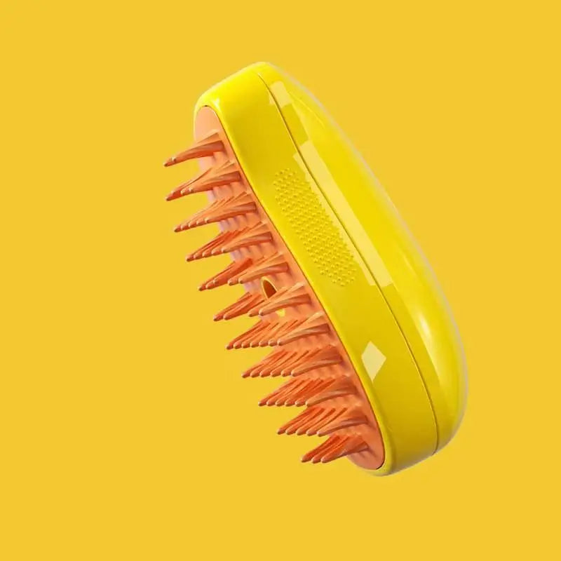 EURO VIBE Steam Pet Grooming Brush for Dogs & Cats – Hair Remover