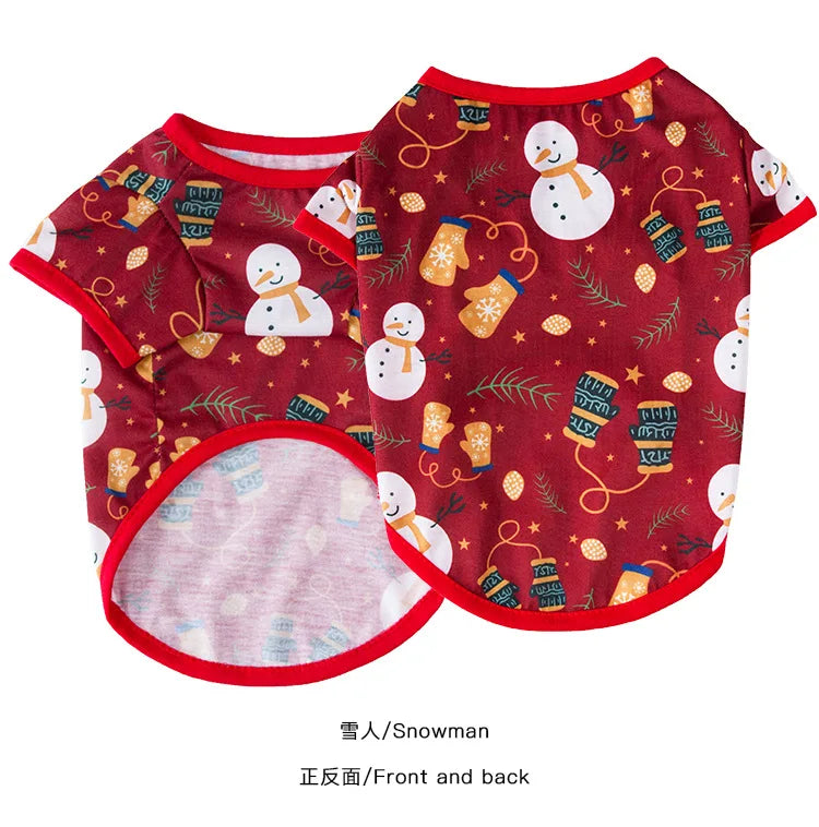 Christmas Dog Shirt | Festive Holiday Pet Outfit for Dogs – EURO VIBE