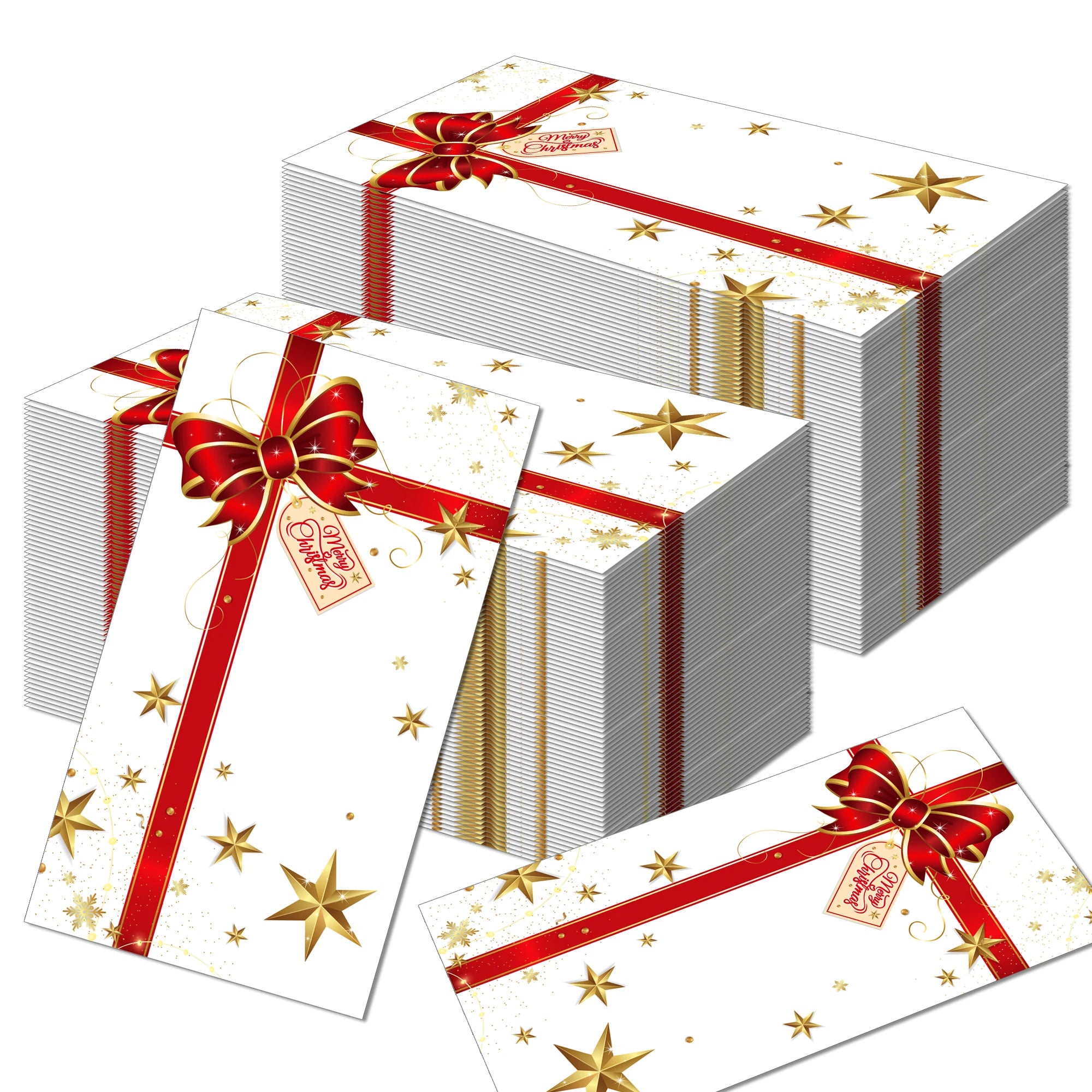 Christmas Disposable Paper Napkins Festive Party Set – EURO VIBE