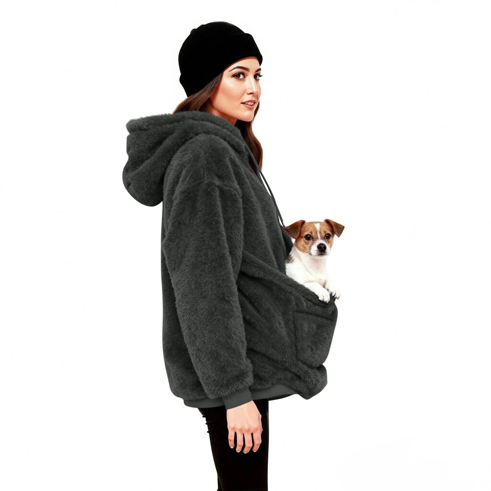 Women’s Fleece Hoodie | Casual Long Sleeve Hooded Top for Autumn Winter