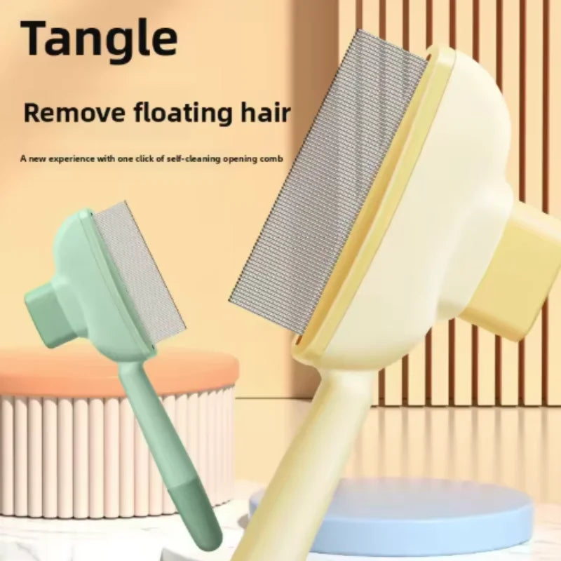 EURO VIBE Pet Grooming Brush for Dogs & Cats – Deshedding Tool