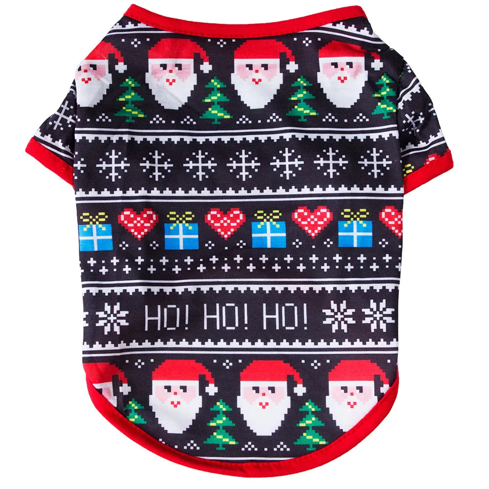 Christmas Dog Shirt | Festive Holiday Pet Outfit for Dogs – EURO VIBE