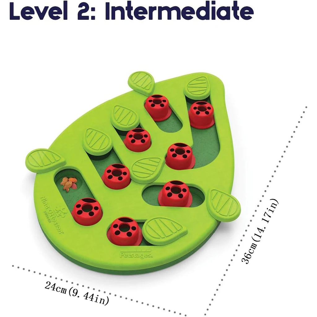 EURO VIBE Cat Puzzle Feeder | Interactive Slow Feeding Toy