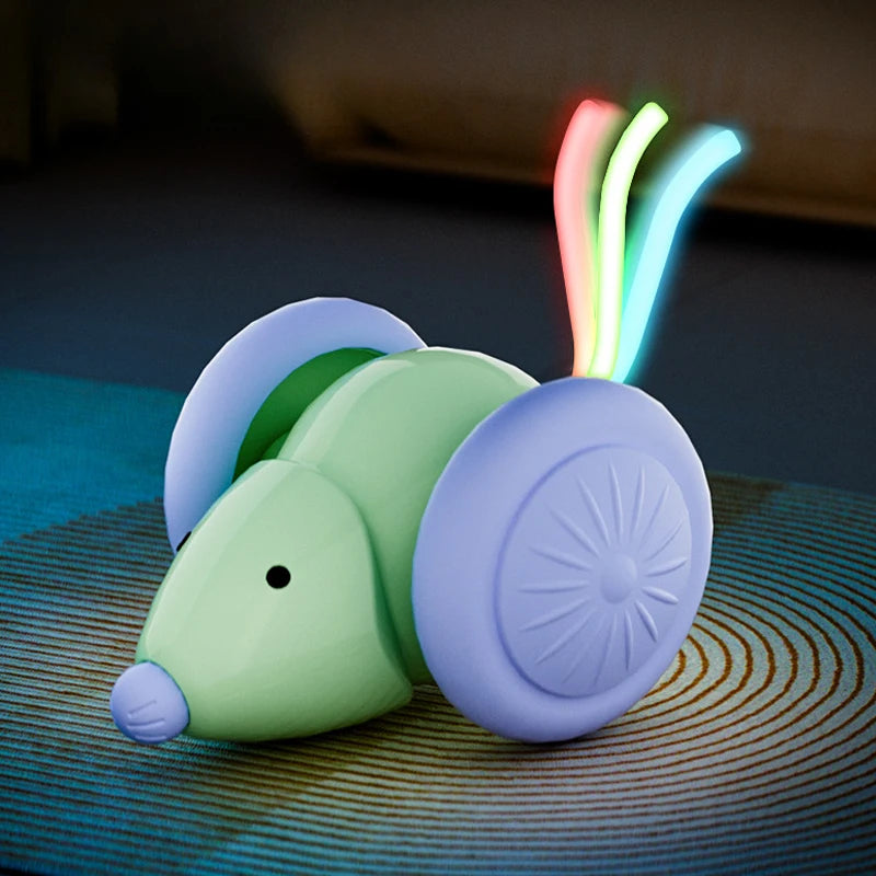EURO VIBE Interactive Electric Mouse Cat Toy | Auto Moving Fun