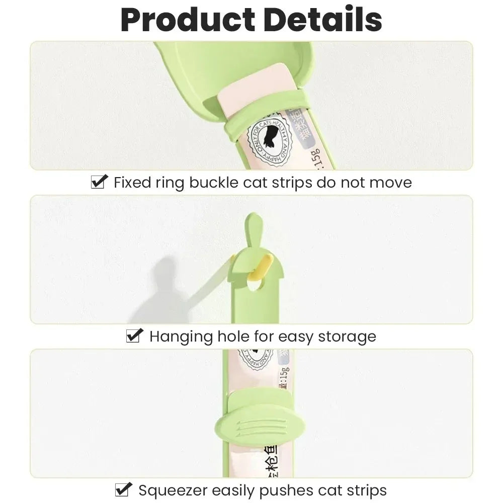 “Cat Food Pouch Opener Tool UK – Easy Feed Clip for Wet Treats & Meals”