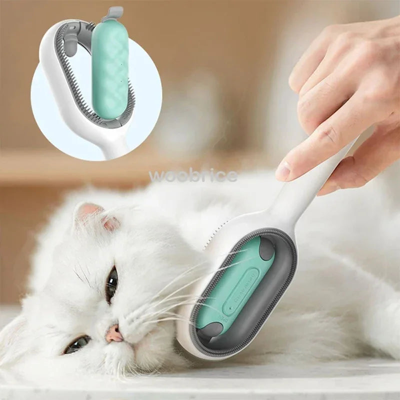 “Dog Grooming Brush – Deshedding & Massage Groomer for Dogs