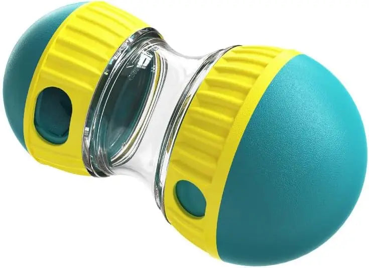 EURO VIBE Interactive Dog Treat Dispenser Toy – Slow Feeder Ball