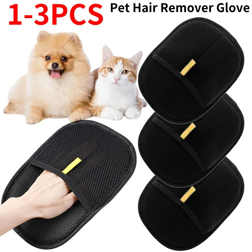 “Pet Hair Remover Glove UK – Reusable Grooming Mitt for Dogs & Cats”