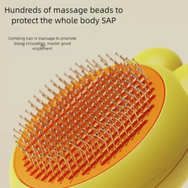 EURO VIBE Pet Grooming Brush for Dogs & Cats – Deshedding Tool