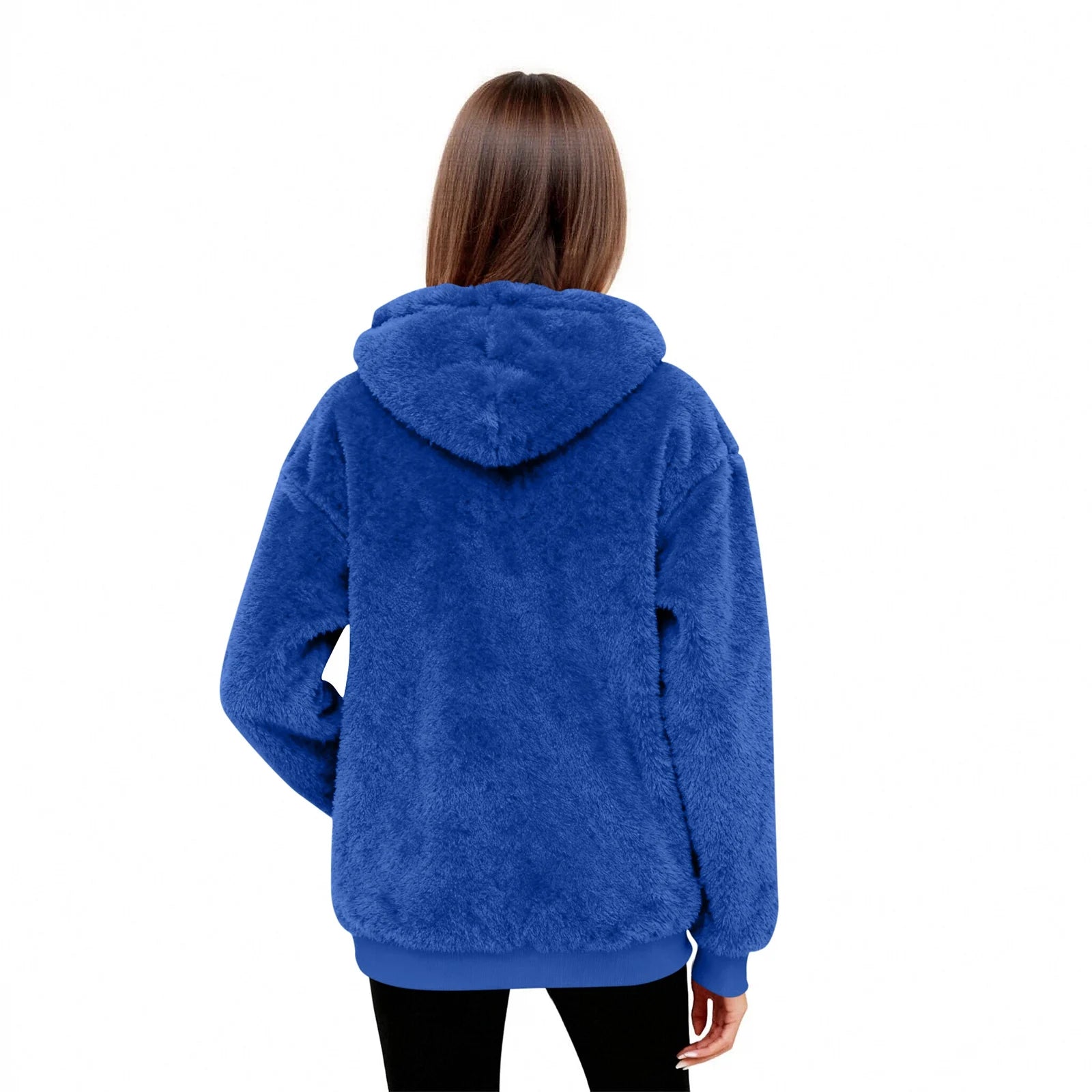Women’s Fleece Hoodie | Casual Long Sleeve Hooded Top for Autumn Winter