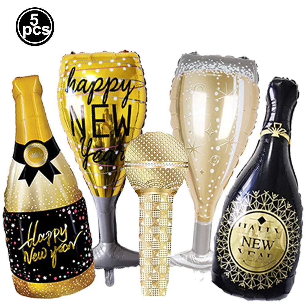 New Year 2026 Party Props Set | Hats, Frames & Glasses – EURO VIBE