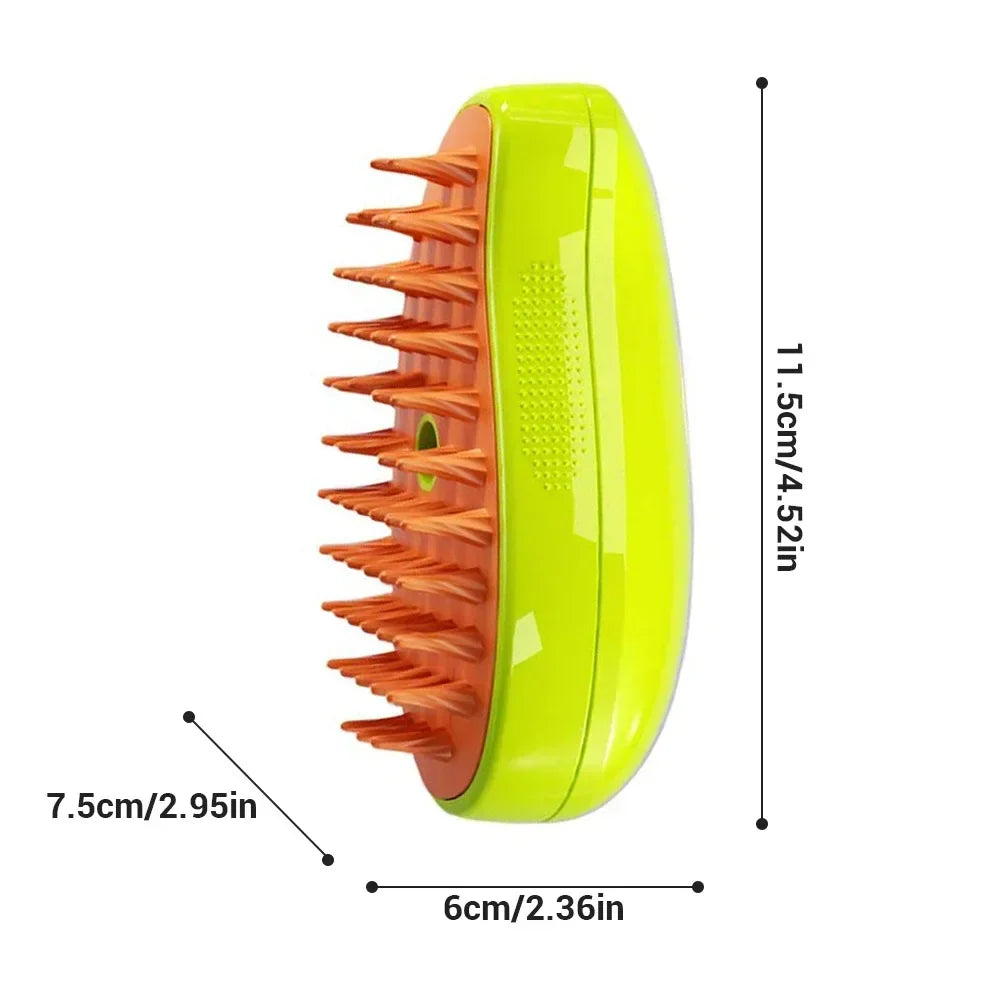 EURO VIBE Pet Grooming Brush | Deshedding Tool for Cats Dogs