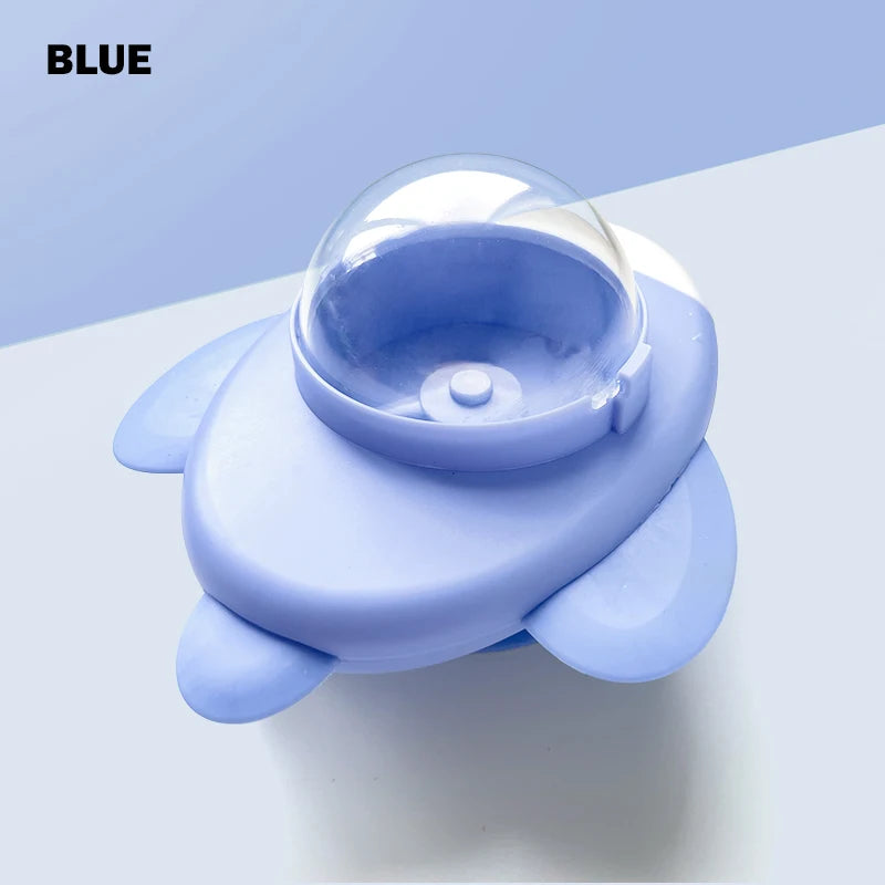 EURO VIBE Rocket Cat Treat Dispenser | Interactive Puzzle Toy