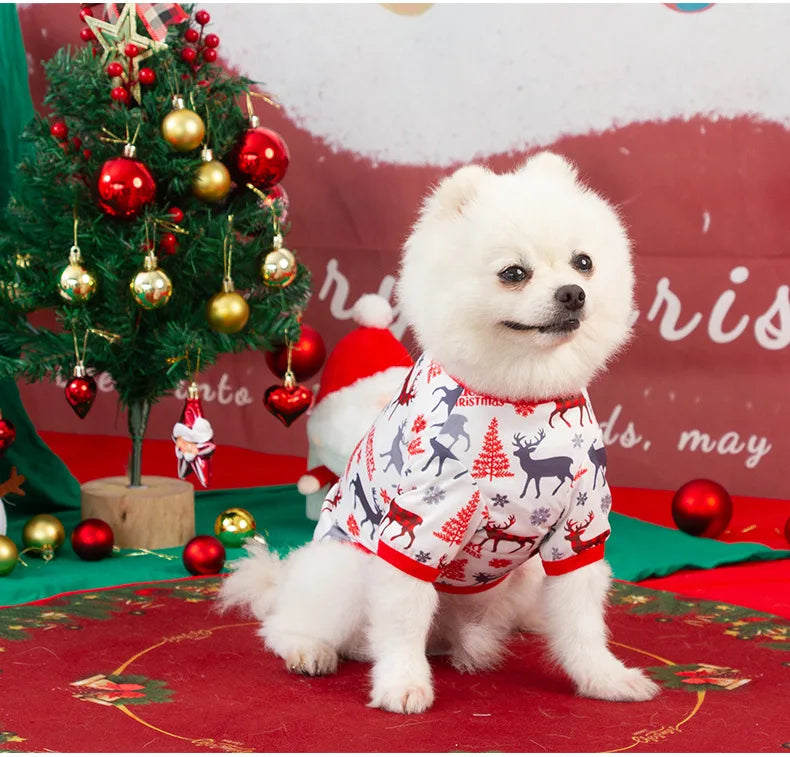 Christmas Dog Shirt | Festive Holiday Pet Outfit for Dogs – EURO VIBE