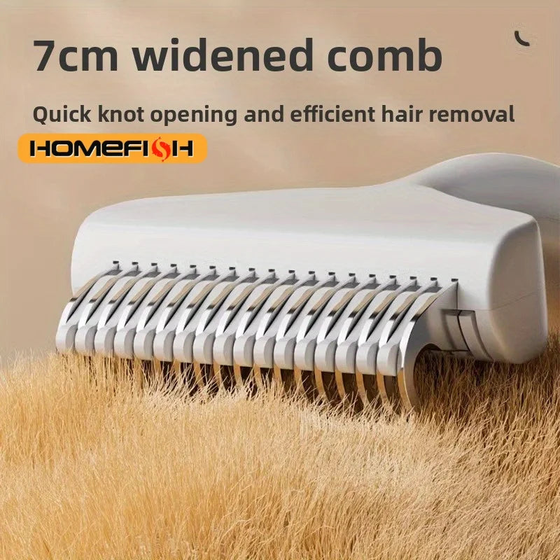 Self Cleaning Pet Hair Remover Brush for Dogs & Cats Grooming
