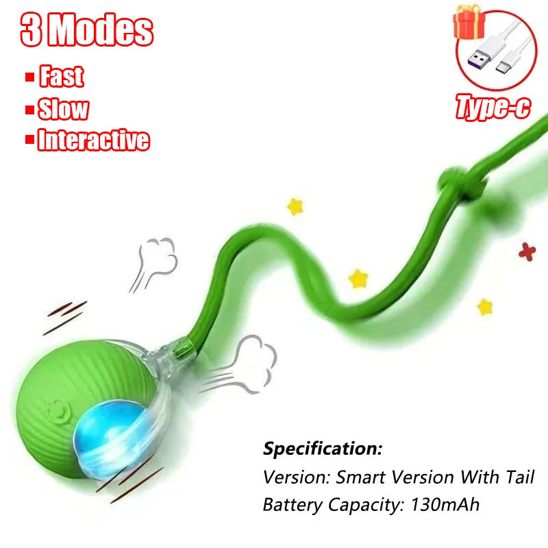 Cat Infrared Interactive Ball Toy for Cats | EURO VIBE UK