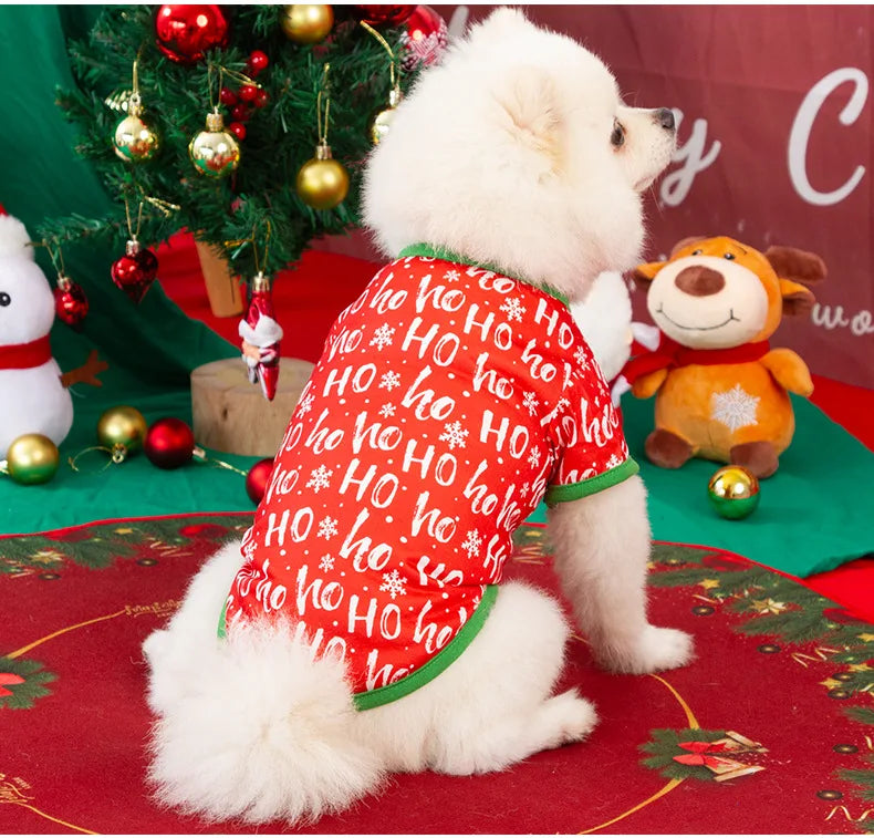 Christmas Dog Shirt | Festive Holiday Pet Outfit for Dogs – EURO VIBE