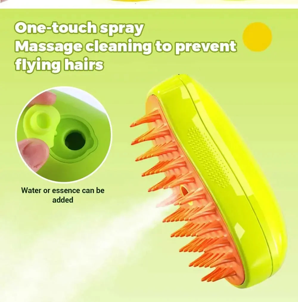 EURO VIBE Pet Grooming Brush | Deshedding Tool for Cats Dogs