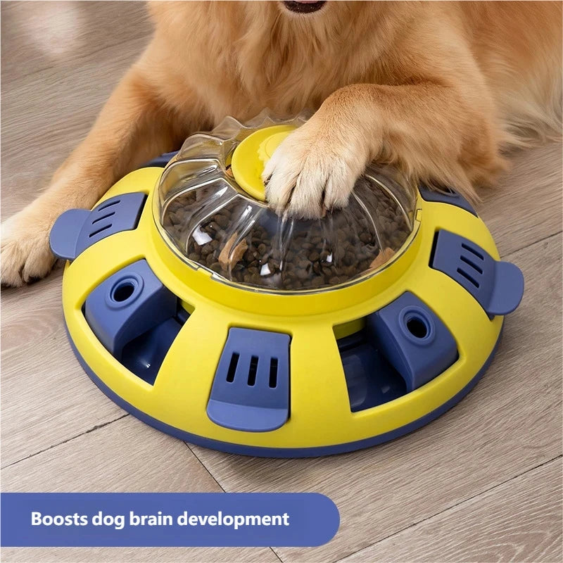 EURO VIBE Interactive Dog Puzzle Feeder – Brain Training Toy