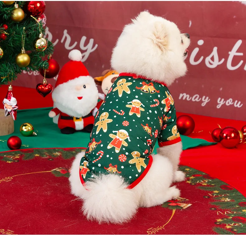 Christmas Dog Shirt | Festive Holiday Pet Outfit for Dogs – EURO VIBE