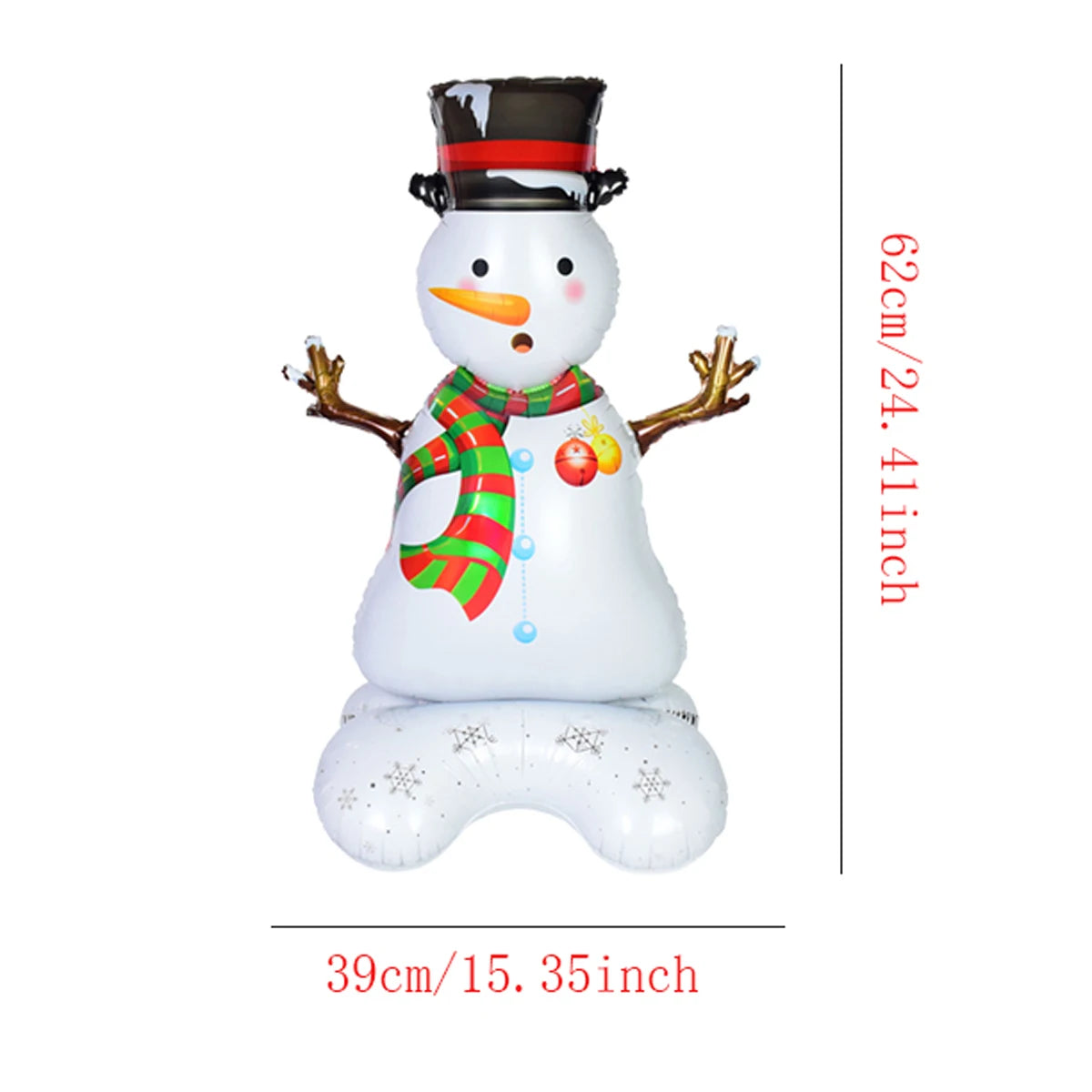Inflatable Snowman Christmas Decoration – Indoor Outdoor Décor | EURO VIBE