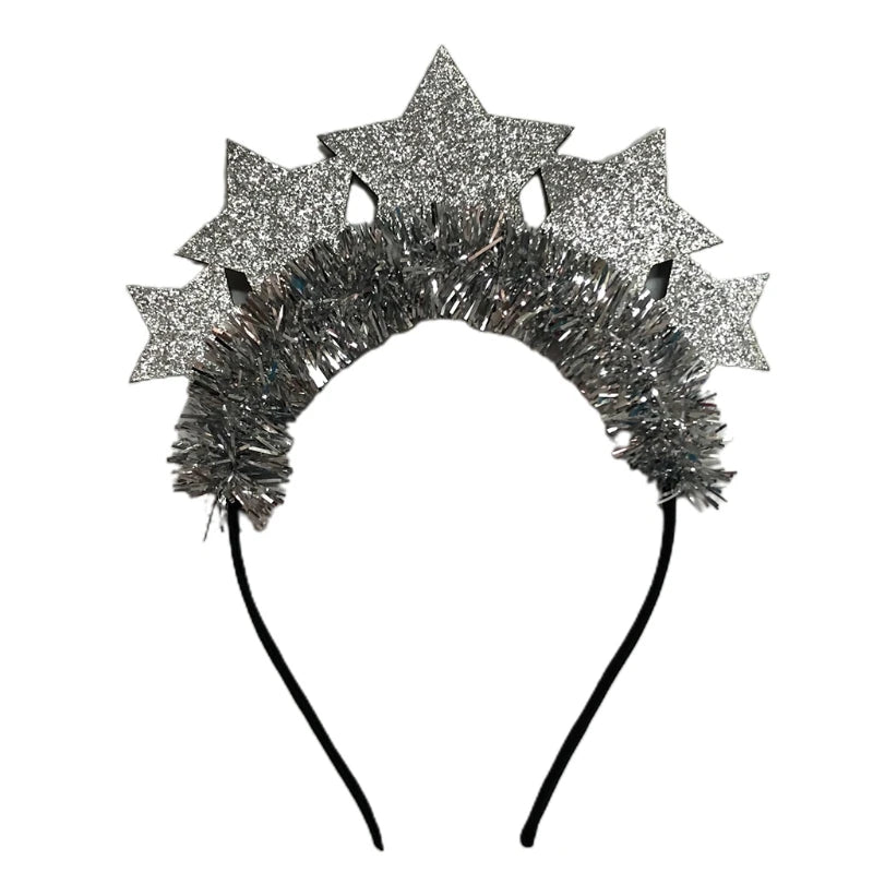 Gold Glitter New Year 2026 Headband | Party Accessory UK – EURO VIBE