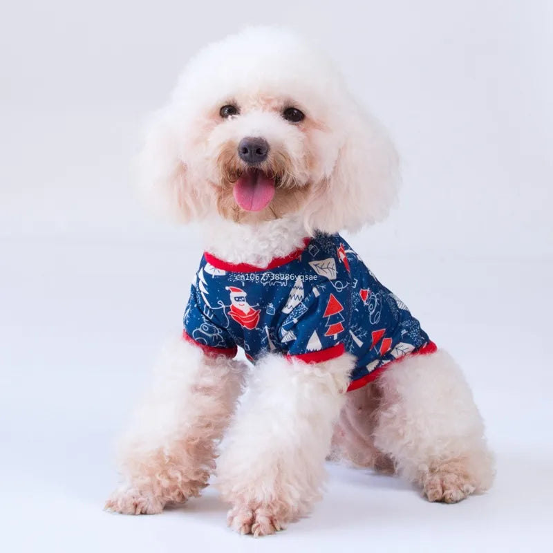 Christmas Dog Shirt | Festive Holiday Pet Outfit for Dogs – EURO VIBE