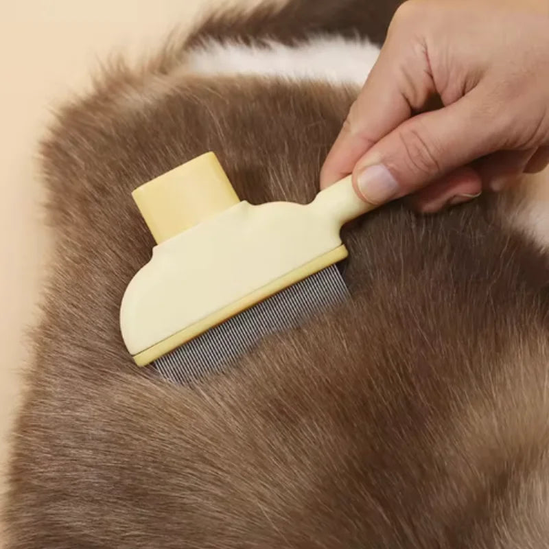 EURO VIBE Pet Grooming Brush for Dogs & Cats – Deshedding Tool