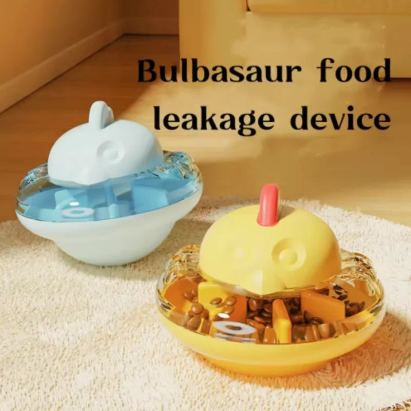 EURO VIBE Cat Treat Dispenser | Interactive Puzzle Feeder Toy