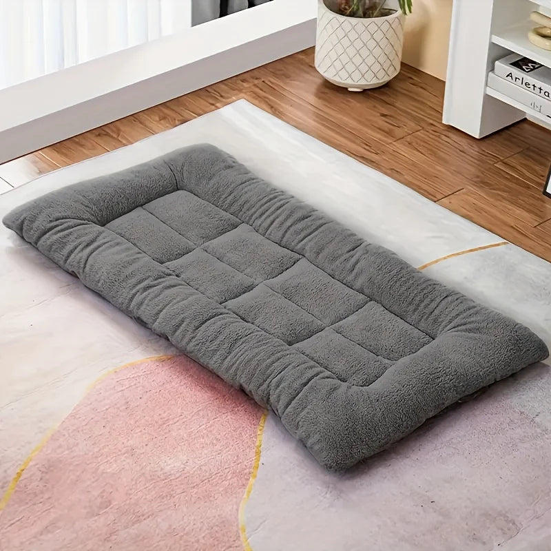 EURO VIBE Luxury Plush Dog Bed – Soft, Cosy & Washable UK