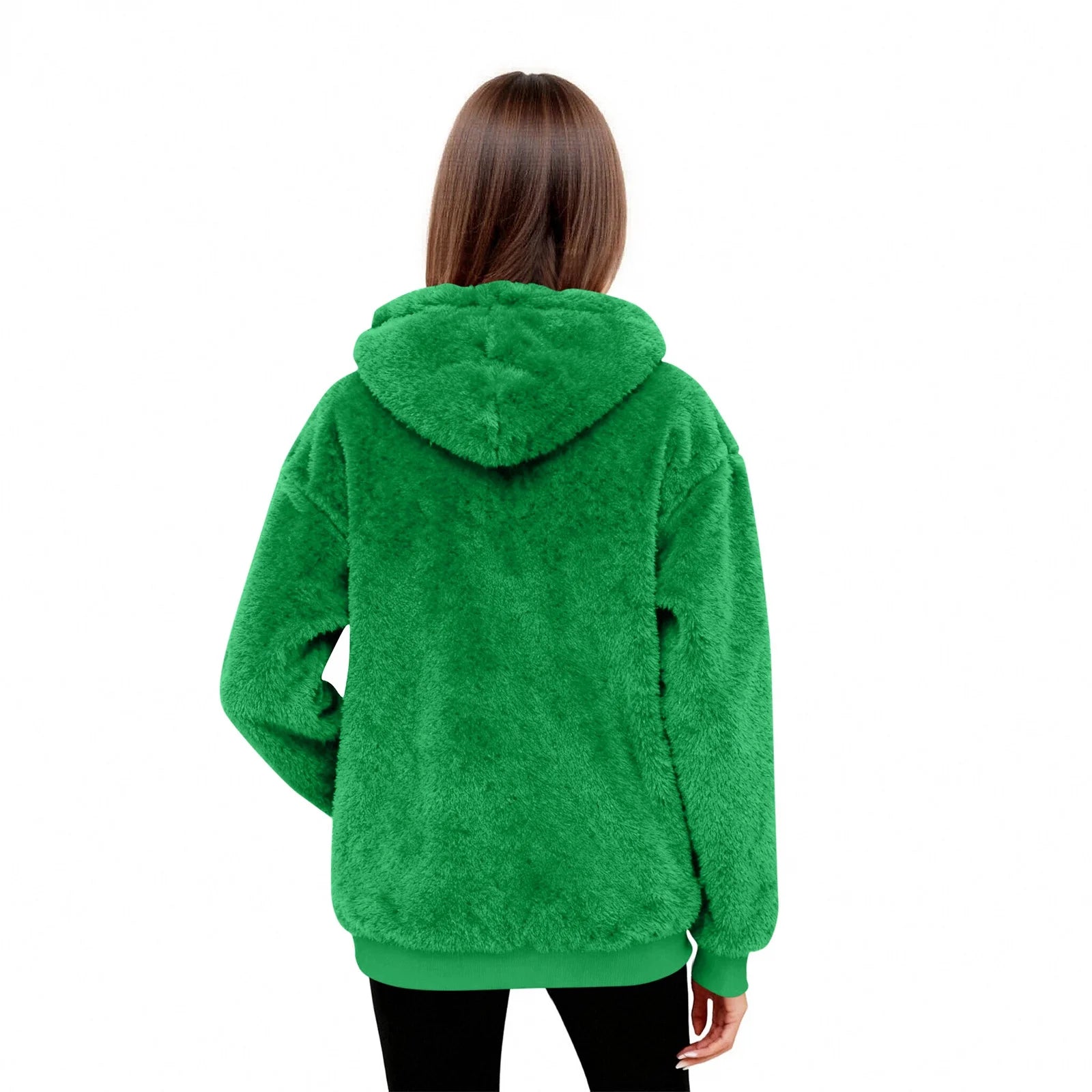 Women’s Fleece Hoodie | Casual Long Sleeve Hooded Top for Autumn Winter