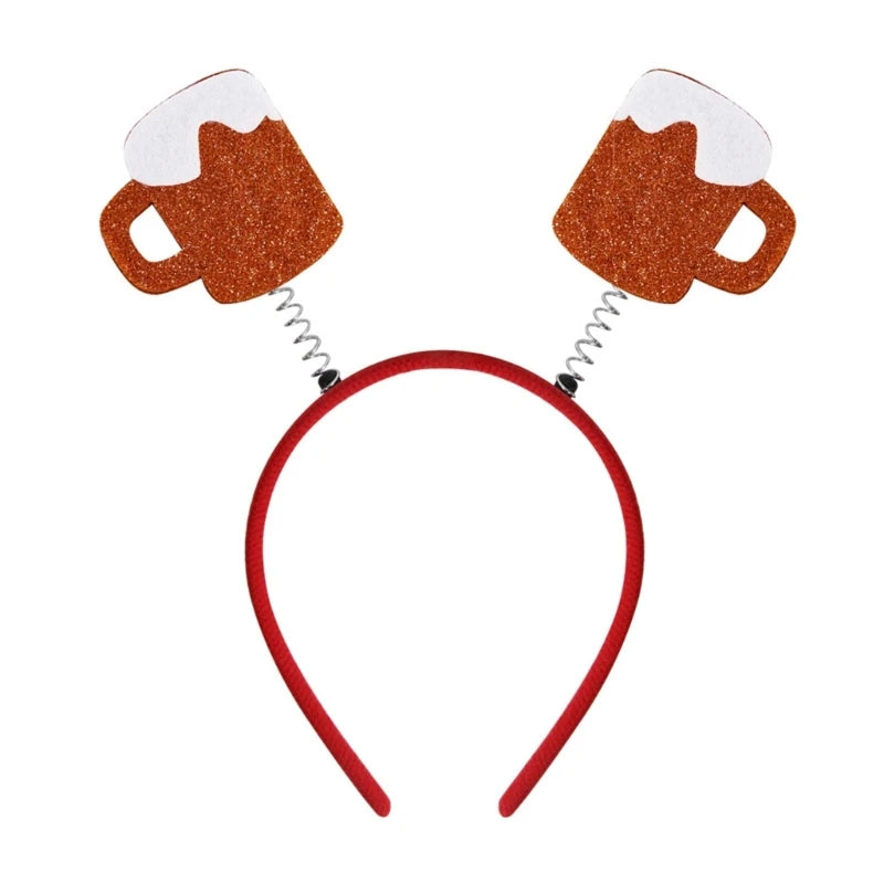 Gold Glitter New Year 2026 Headband | Party Accessory UK – EURO VIBE