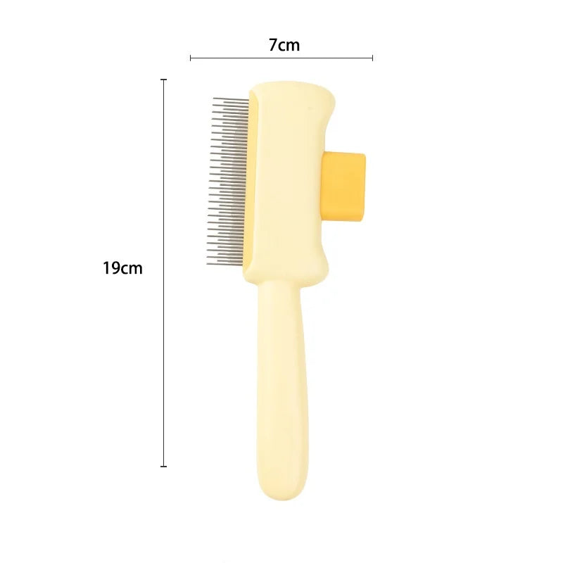 EURO VIBE Pet Grooming Brush for Dogs & Cats – Deshedding Tool