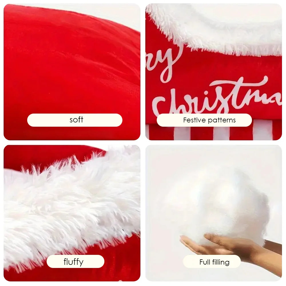 Luxury Christmas Cat Bed – Soft Festive Kitten Sleigh for Cats & Pets UK