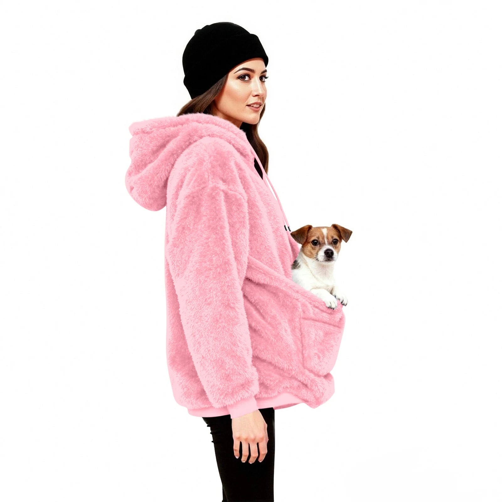 Women’s Fleece Hoodie | Casual Long Sleeve Hooded Top for Autumn Winter