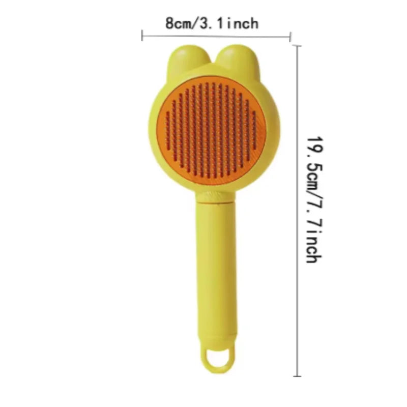 EURO VIBE Pet Grooming Brush for Dogs & Cats – Deshedding Tool