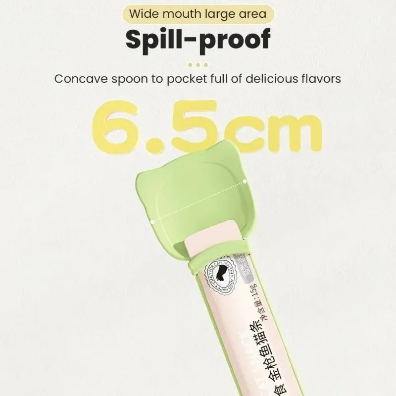 “Cat Food Pouch Opener Tool UK – Easy Feed Clip for Wet Treats & Meals”