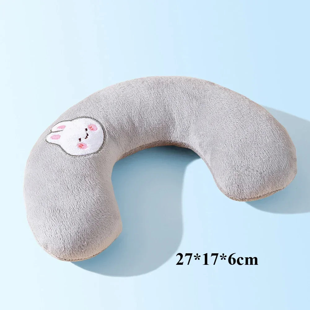 “U-Shaped Pet Neck Pillow for Dogs & Cats – Calming Sleep Support UK"
