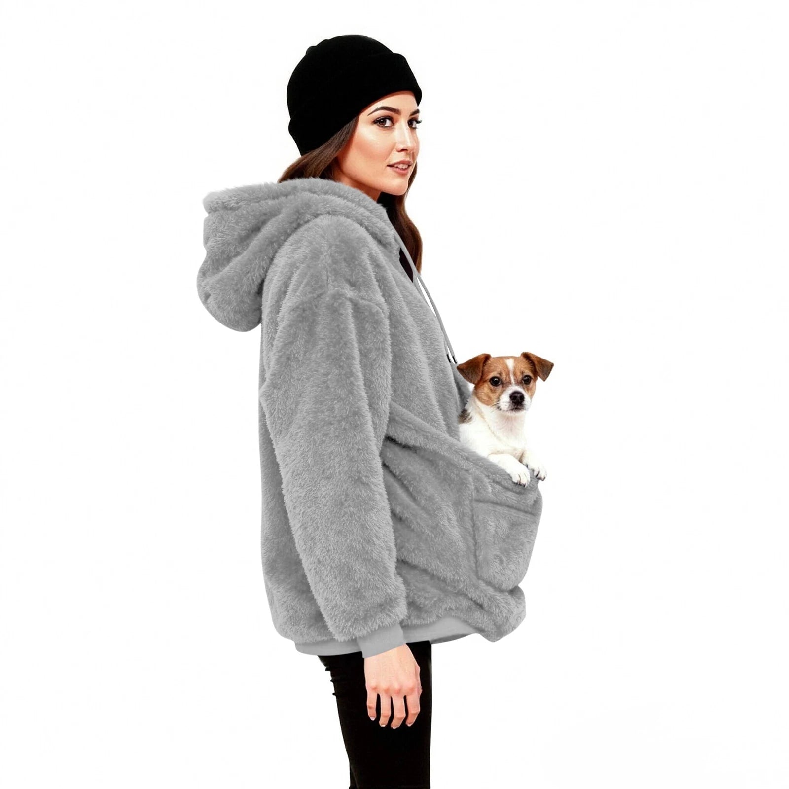 Women’s Fleece Hoodie | Casual Long Sleeve Hooded Top for Autumn Winter