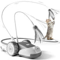 EURO VIBE Rolling Cat Teaser Toy | Feather Chase Play Set