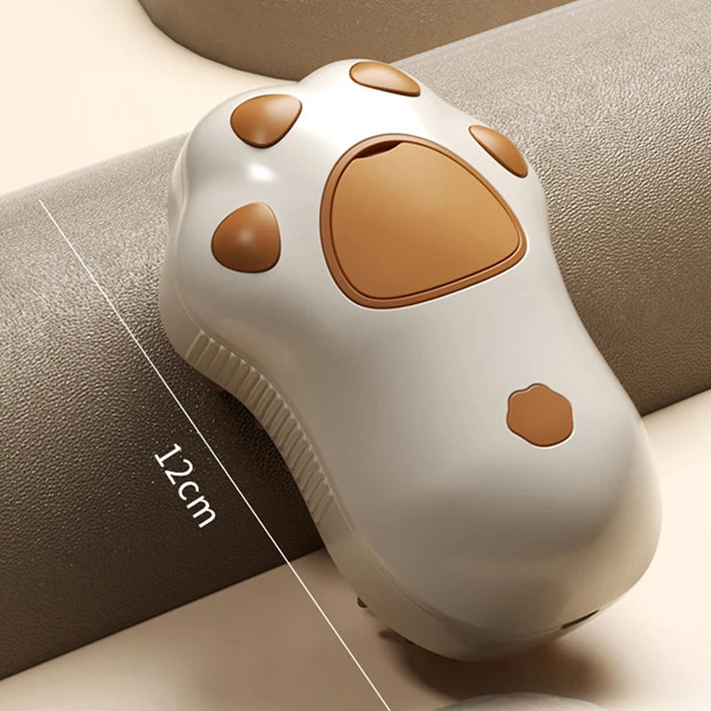 EURO VIBE Pet Shampoo Brush for Dogs & Cats – Soft Bath Massager