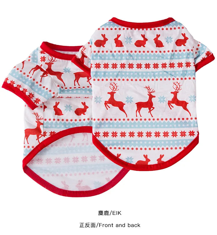 Christmas Dog Shirt | Festive Holiday Pet Outfit for Dogs – EURO VIBE