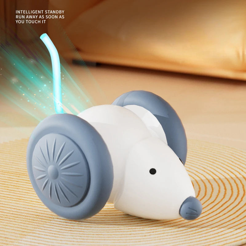 EURO VIBE Interactive Electric Mouse Cat Toy | Auto Moving Fun