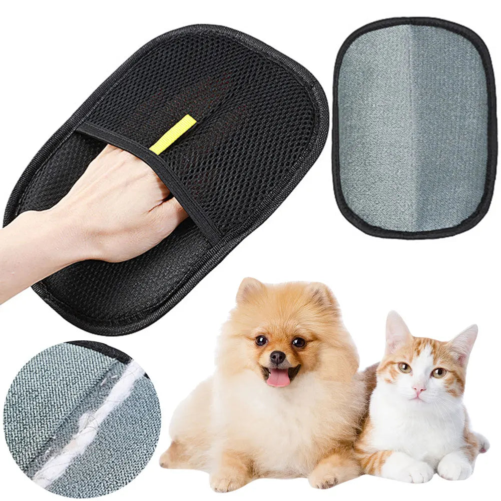 “Pet Hair Remover Glove UK – Reusable Grooming Mitt for Dogs & Cats”